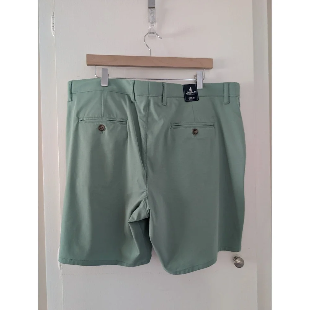 Johnnie-O Mens Jupiters Performance Golf Shorts Jungle Green 38 Men's 38 NEW